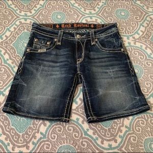 Rock Revival Bermuda Shorts